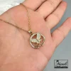 گردنبد رنگ ثابت با نماد دوستت دارم از برند استیل|14040466 - Image 5