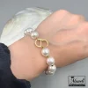 دستبند مرواریدی رنگ ثابت دستبند ترند روز|14040448 - Image 5
