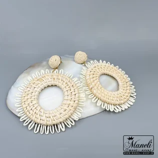 گوشواره حصیری تابستانه سبک و راحت|گوشواره ترند|140404110
