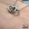 خرید هدیه ی عاشقانه (گردنبندقلبی) رنگ سیلور|14040464 - Image 7