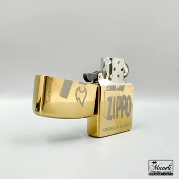 فندک zippo طلایی بنزینی | 14040495 - Image 2