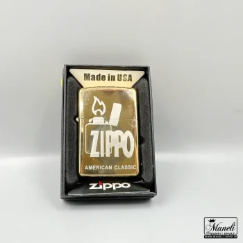 فندک zippo طلایی بنزینی