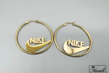 گوشواره حلقه ای استیل نایک اسپرت|14040439