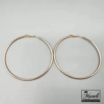 گوشواره حلقه ای ژوپینگ ضد حساسیت رنگ ثابت