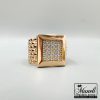 انگشتر زنانه شیک ژوپینگ نگین مخراج شده|14040503 - Image 5