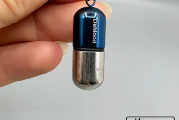 پلاک دعا کپسول بازشو فانتزی استیل رنگ ثابت|140404155