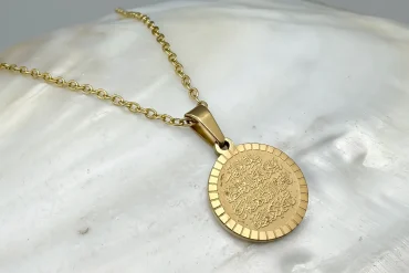 گردنبند وان یکاد چشم زخم رنگ ثابت زنانه|140405131