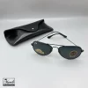ست چرم و عینک Ray-Ban چهارتکه چرمسال | چرم طبیعی مشکی 14040523 - Image 2