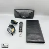 ست چرم و عینک Ray-Ban چهارتکه چرمسال | چرم طبیعی مشکی 14040523 - Image 4