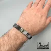 دستبند مردانه رولکس مشکی رنگ ثابت|14040531