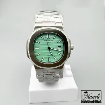 ساعت مردانه پتک فیلیپ صفحه سبزآبی مسترکوالتی | 140405117 - Image 4