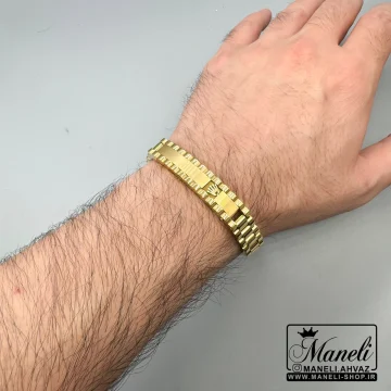 دستبند رولکس طلایی|14040512