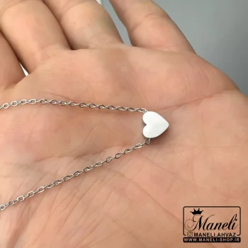 گردنبند زنانه قلبی رنگ ثابت |140405111 - Image 4