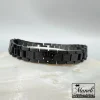 دستبند مشکی رولکس مردانه پلاک دار|14040527 - Image 3
