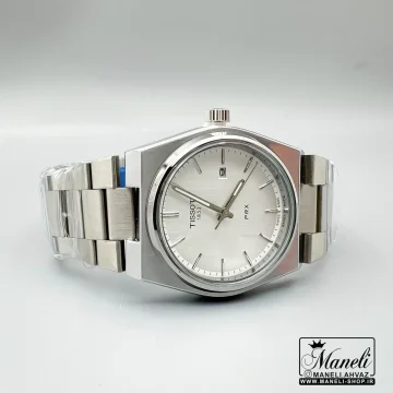 ساعت مردانه TISSOT نقره ای شیک وساده|140405102 - Image 5