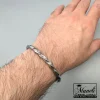بنگل|خلخال|نقره ای رنگ ثابت|14040544