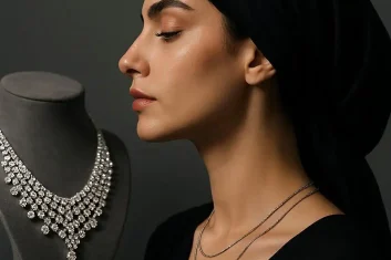 راهنمای خرید گردنبند دخترانه شیک 1404 | اسپرت تا مجلسی (ژوپینگ و استیل)