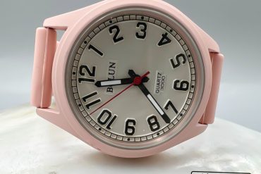 ساعت تینیجری صورتی کالباسی دخترانه سیلیکونی|14040582