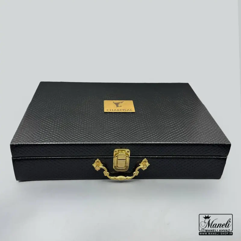 ست چرم 4 تکه و عینک Ray-Ban چرمسال | چرم طبیعی قهوه ای 14040522 - Image 3