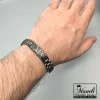 دستبند مشکی رولکس مردانه رنگ ثابت|14040533