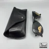 ست هدیه‌ای چرم و عینک Ray-Ban چرمسال | چرم طبیعی مشکی 14040520 - Image 5