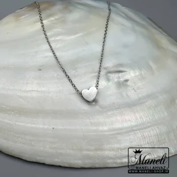 گردنبند زنانه قلبی رنگ ثابت |140405111