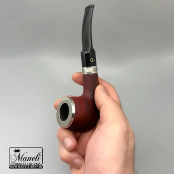 پیپ چوبی با حلقه استیل آتشگاه پترسون | 14040659 - Image 2