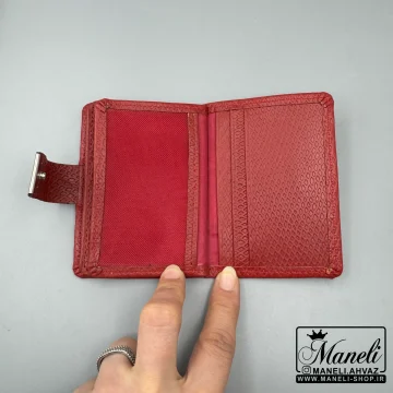 کیف جاکارتی قرمز زنانه طرحدار|14040609 - Image 3