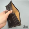 ست کیف پول کوتاه و جاکلیدی میلیون | چرم طبیعی |  قهوه ای |14040618 - Image 2