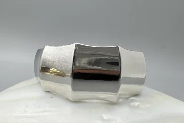 دستبند استیل نقره ای زنانه رنگ ثابت|14040636