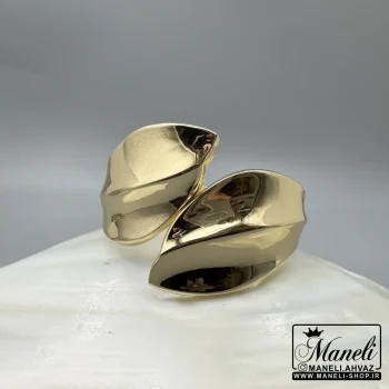 دستبند استیل طلایی طرح گره زنانه رنگ ثابت|14040635