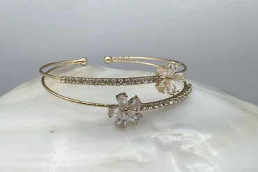 دستبند|بنگل زنانه نگین دار |140406121