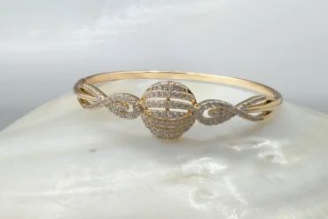 دستبند زنانه ژوپینگ نگین مخراج شده|140406120