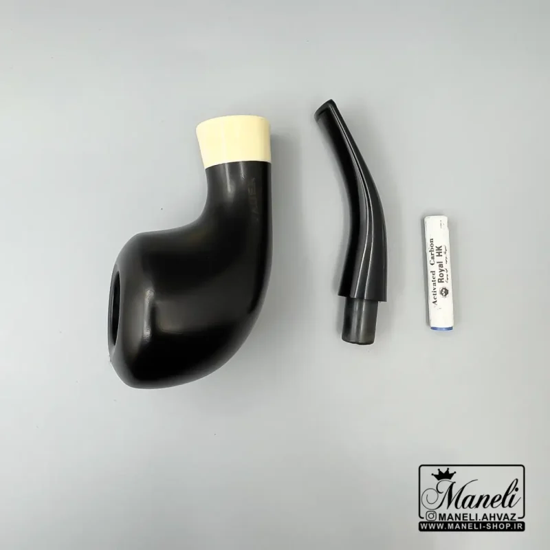 پیپ چوبی vauen مشکی ساده و کلاسیک 14040681 - Image 4