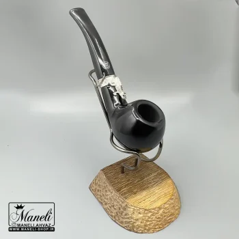 پیپ چوبی مشکی ساده و کلاسیک 14040654