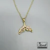 گردنبند دخترانه دم وال نگین صورتی |140406104 - Image 3
