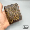 جاکارتی چرم صنعتی جادار طرح دار قهوه ای|14040670 - Image 3