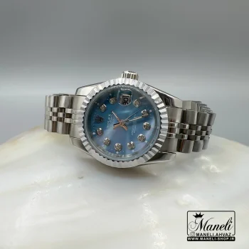 ساعت رولکس نقره ای صفحه آبی موتور ژاپن|14040696