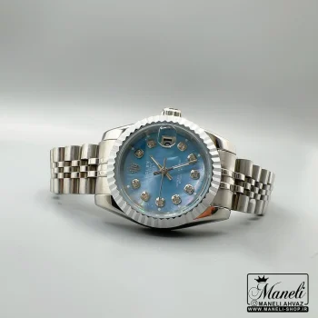 ساعت رولکس نقره ای صفحه آبی موتور ژاپن|14040696 - Image 2