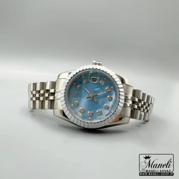 ساعت رولکس نقره ای صفحه آبی موتور ژاپن|14040696 - Image 2