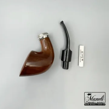 پیپ چوبی با حلقه نگینی ساوینلی قهوه ای | 14040677 - Image 4