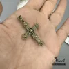 پلاک سلیب طلایی با طرح اسکلت|14040703 - Image 2
