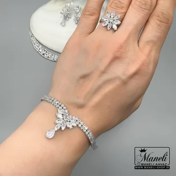 سرویس نگین دار مجلسی با انگشتر که مناسب عروس|140406113 - Image 2