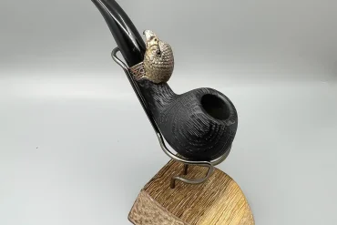 پیپ چوبی کاپیتان بلک مشکی با حلقه عقاب | 14040664