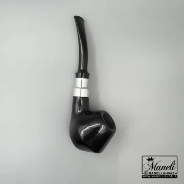 پیپ چوبی مشکی کاپیتان بلک با آتشگاه متفاوت | 14040661 - Image 3