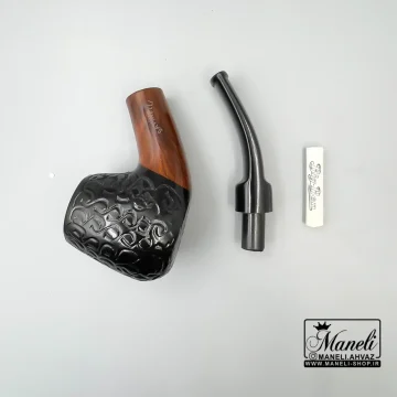 خرید پیپ چوبی vauen مشکی ساده و کلاسیک