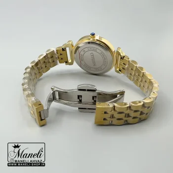 ساعت سیتیزن زنانه موتور ژاپن طلایی|14040788 - Image 6