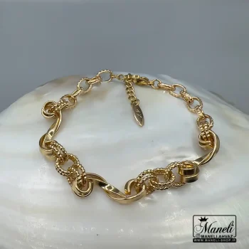 دستبند مشابه طلا از برند ژوپینگ