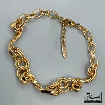 دستبند مشابه طلا برند ژوپینگ رنگ طلایی|14040756 - Image 2