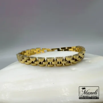 دستبند طلایی رولکس ظریف